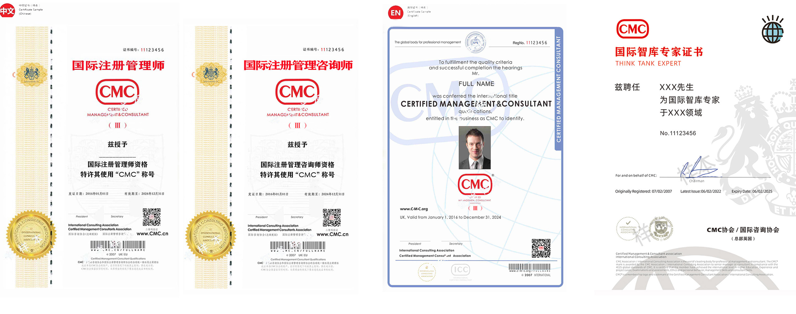 CMC证书